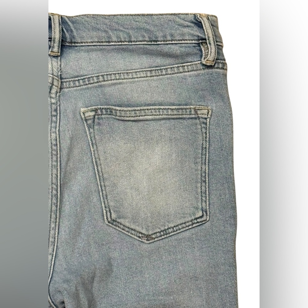 AllSaints Ciara High Waist Bootcut Jeans in Light Indigo Size 28 - Picture 6 of 8
